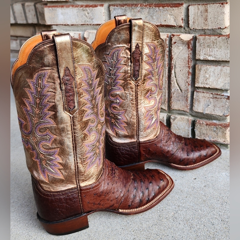 Lucchese Ostrich Boots